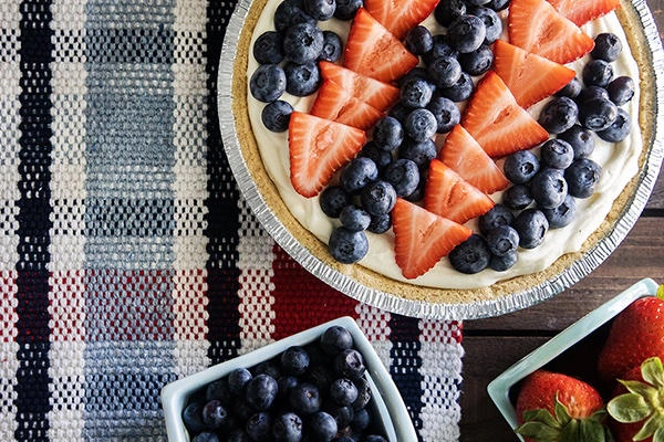 Summer Berry Cheesecake Tart